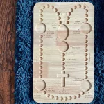 Wooden Rosary Board Children's Fun Toys Early Enlightenment Education Holy Father Holy Mother Catholic Church Gift - Image 2