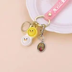 CatholicAlloy Religious Virgin Mary Small Keychain Pendant Metal Coin Holder Keychain - Image 3