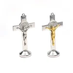 4.3*8.5cm Cross Crucifixes Metal Jesus Christian Catholicism Cross