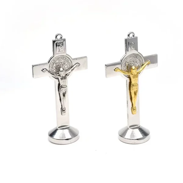 4.3*8.5cm Cross Crucifixes Metal Jesus Christian Catholicism Cross