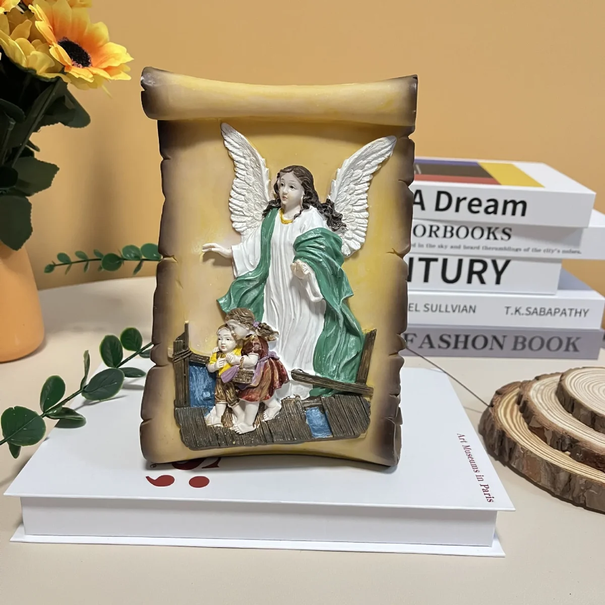 Mecrt Angel Guardian Blessing Christmas European Festival Festival Decorations Resin Crafts - Image 4