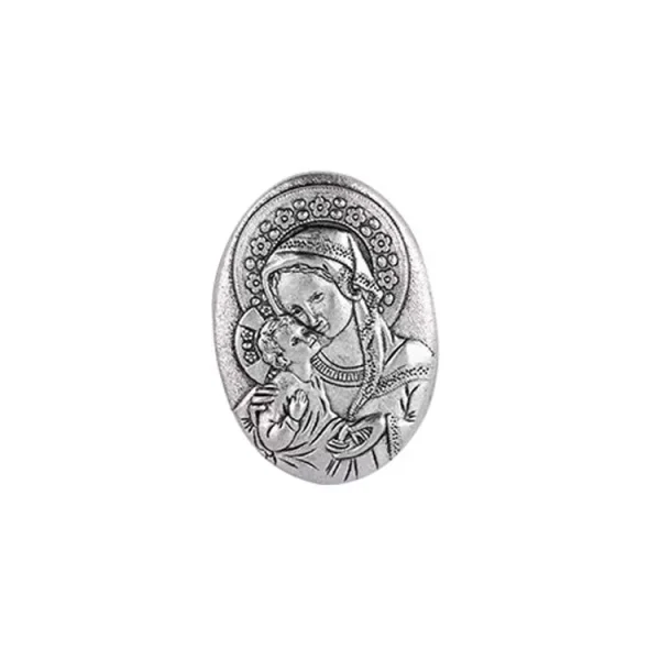 Catholic Holy Water Bottle Glass Alloy Embossed Water Bottle Container Crafts Christmas Gifts Wholesale