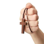 Handmade Adjustable Wooden Cross Pendant Necklace Harajuku Vintage Style for Men Women Children Christian Religious Jewelry - Image 3