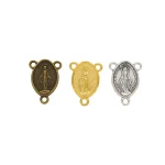 Catholic Zinc Alloy Jewelry Rosary Accessories Triangular DIY Jesus Connector Accessories Wholesale - Image 6