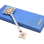 22*7cm Metal Plated Alloy 3D Custom Design Jerusalem Cross Rosary Religious Ornaments Holiday Decoration - Image 2