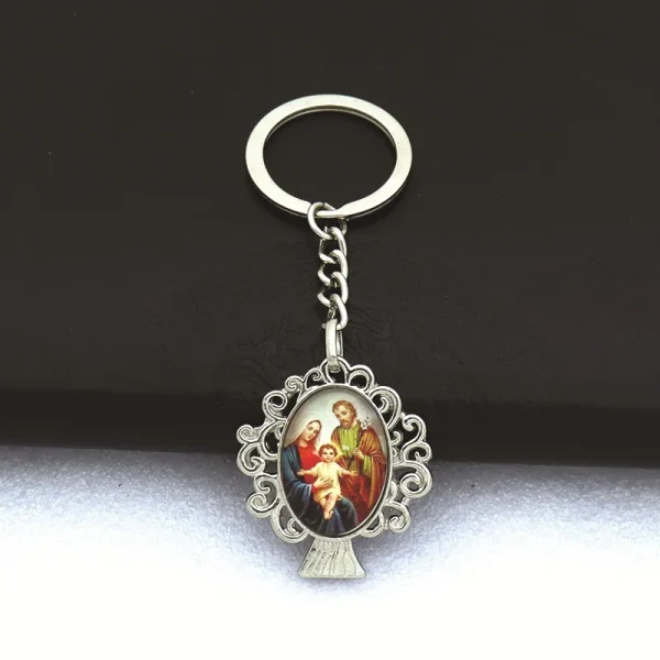 Spot Supply Alloy Material Jewelry Key Chain Car Bag Keychain Portrait Metal Pendant