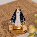 Mecrt Religious Ornament with Stickers Desktop Decoration Our Lady of Aparecida Nossa Senhora Aparecida Nossa Senhora Aparecida - Image 6