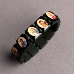 Colored Natural Wooden Prayer Bead for Rosary Bracelet Religious Eastern Orthodox Icon Cross Jewelry - Image 2