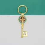 Catholic Saint Benedict Medal Keychain Medals Key Religious Key Holder Exorcism Christian Sacramental Medal Jewelry - Image 4