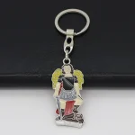Catholic Jesus Keychain Colorful Pendant Keychain Pendant Handicrafts Jewelry Pendant Decoration Religious Gifts Wholesale - Image 2