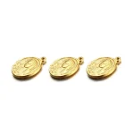 Mecrt Stainless Steel Virgin Mary Pendant Christian Catholic Holy Mother Charms Our Lady Accessories DIY Jewelry - Image 4
