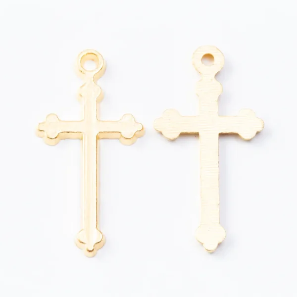 Catholicism Cross Charms Antique Bronze Tone Classic Design Charms Pendants DIY for Necklace Bracelet Jewelry Making