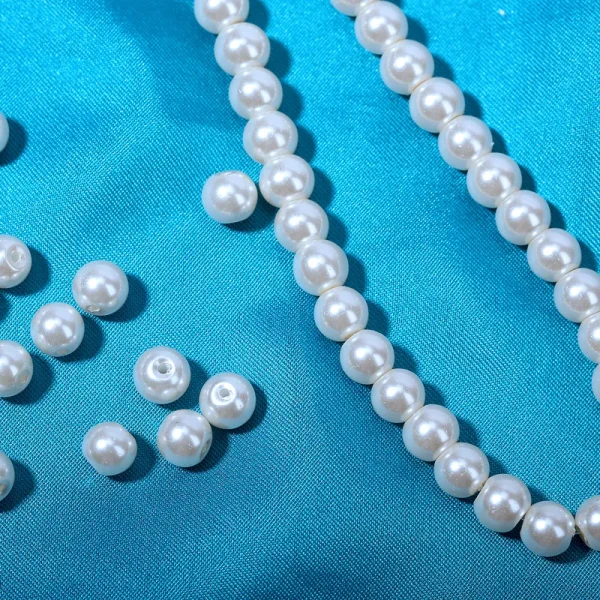Glass Synthetic Round Imitation Pearl Fake Pearl DIY Jewelry Accessories Loose Beads High Quality 3MM-18MM Factory Suppl
