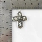 Catholic Cross Retro Christmas Crucifix Pendant Religious Style Alloy Jewelry DIY Accessories - Image 4