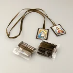 Catholic Scapular Vintage Medal Protector Holy Hanging Fabric Pendant Ornament Talisman Virgin Jesus Unisex Wholesale - Image 4