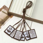 Religious Catholic Scapulars Pendant Brown Rope Clothing Accessories Holy Garment Scapular Wholesale - Image 2