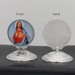 Christian Religion Decoration Alloy Angel Guadalupe Virgin Mary Catholic Jesus Heart Church Statue Home Decoration - Image 3