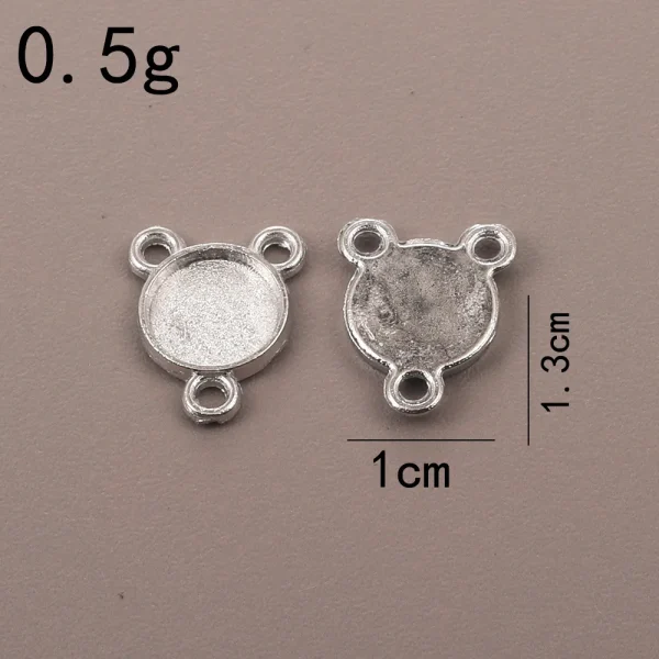 Catholic Rosary Accessories Connector Cross Pendant, Vintage Metal Jewelry Pendant DIY Zinc Alloy Accessories Wholesale