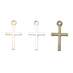 Retro Catholicism Religious Zinc Alloy Classic Charms for Making Cross Gift Couple Pendants Supplies Handmade Accessories - Image 5