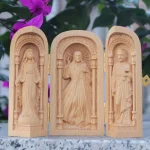 Mecrt Misah Liturgy Three Box of Arts and Crafts Display the Virgin Mary of Jesus Joser Carry Church Display - Image 5