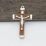 Luminous Crucifix Metal Cross Jesus Icon Plated Zinc Alloy Metal Crucifix Religious - Image 4