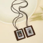 Mecrt Exclusive Handcrafted Catholic Scapular Jewelry - Elegant Pendants and Amulets for Everyday Spiritual Wear - Image 2