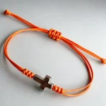 Handwoven Adjustable Rope Bracelet Fashion Cross Bracelet - Image 5