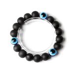 Evil Eyes Bracelets Devil Blue Eye Medusa's Eye Wood Beads Hand String Protection Good Luck Amulet Turkish Bracelet Jewelry - Image 4