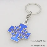 Jerusalem Metal Jewelry Pendant Accessories Car Keychain Key Chain Gift From the Catholic Church of the Cross - Image 4