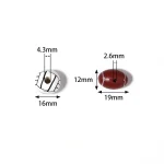 Mecrt Wooden Loose Beads for Jewelry Making Basketball Football Volleyball Beads for Bracelet Making DIY Jewelry Accessories - Image 2