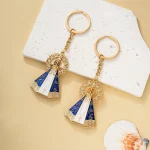 Metal Keychain Our Lady of Aparecida N. SRA APARECIDA Catholic Gift Accessories Wholesale - Image 3