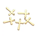 Stainless Steel Mini Size Solid Polished Cross Pendant Religious Cross Charms for Necklace Earring Bracelet Jewelry Making - Image 4