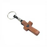 American Style Walnut Wood Handheld Thumb Cross for Easter Church Manufacturer - Image 5