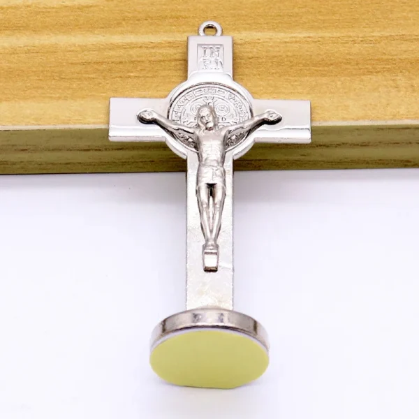 Handheld Creative Metal Jewelry Pendants for Home & Car Wall Decor Color-Preserving Cross-Border Supply Metal Crafts