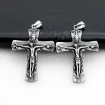 Wholesale and Retail Metal Jewelry Pendant Car Bag Keychain Cross Pendant Key Chain - Image 3