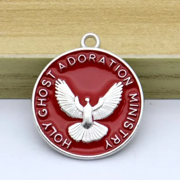 Fashion Alloy Enamel Colorful Peace Dove Charms Pendants for Jewelry Making Charms DIY Accessories