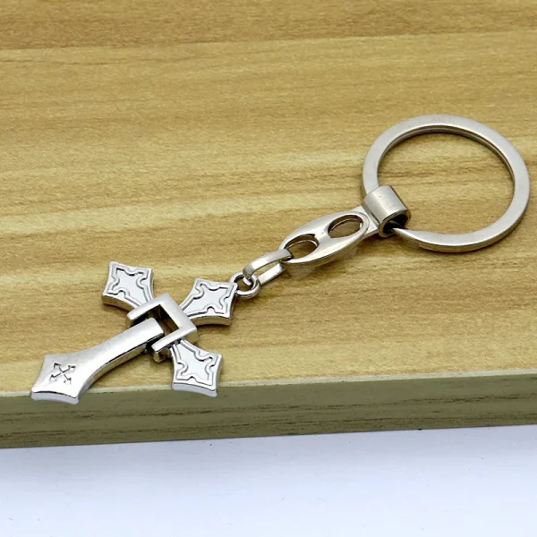 Personalized Creative Necklace Pendant Car Bag Keychain Cross Ornament Pendant