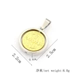 Sell Like Hot Cakes Will Spin Jewelry Necklace Pendant Exquisite Car Bag Key Pendant Gold Alloy Phone Pendant - Image 2