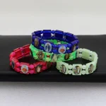 Catholic Jewelry DIY PVC Rosary Beads Splicing Elastic Bracelet Handmade Alloy String for Men Women Diamond - Image 2