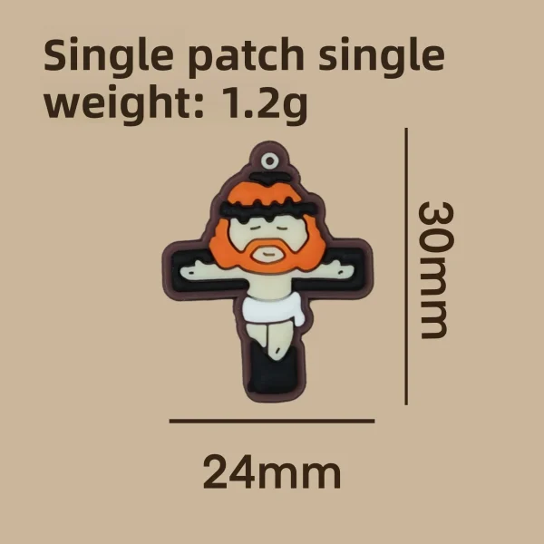 Cave Shoes PVC Soft Rubber Small Shoe Flower Buckle Beach Shoes Model 005 DIY Accessories