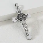 Catholic Creative Retro Alloy Keychain Pendant Retro Jewelry Accessories Jesus Gold and Silver Pendant Accessories Wholesale - Image 5