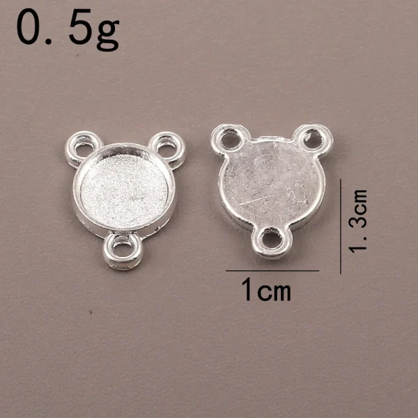 Catholic Rosary Accessories Connector Cross Pendant, Vintage Metal Jewelry Pendant DIY Zinc Alloy Accessories Wholesale