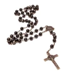 Christian Jewelry Necklaces Rosarios Religious Jewelry Faith Gifts Fashion Simple Vintage Cross Pendant Necklace - Image 6