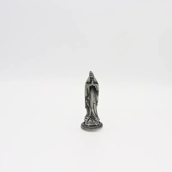 Catholic Statue Beckoning Ancient Green 3D Gold Metal Jewelry Ornaments Home Car Desktop Decorations Crafts Cross Figuri