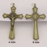 Handheld Creative Metal Jewelry Pendants for Home & Car Wall Decor Color-Preserving Cross-Border Supply Metal Crafts
