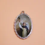 Oval Mix Saint Charms St Virgin Mary Charms Religion Metal Medal Pendant for Rosary Bracelet Making - Image 4