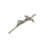 Catholic Cross of Jesus Fashion Jewelry Pendants and Accessories Vintage Plain DIY Braided Necklace Religious Alloy - Image 5
