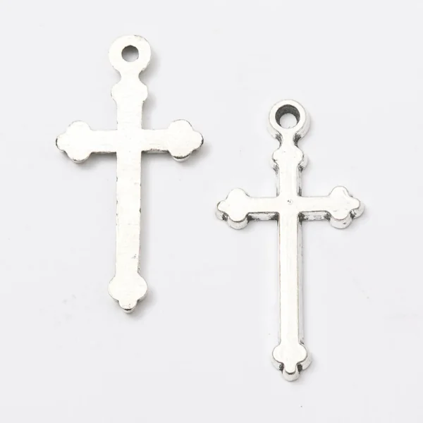 Catholicism Cross Charms Antique Bronze Tone Classic Design Charms Pendants DIY for Necklace Bracelet Jewelry Making