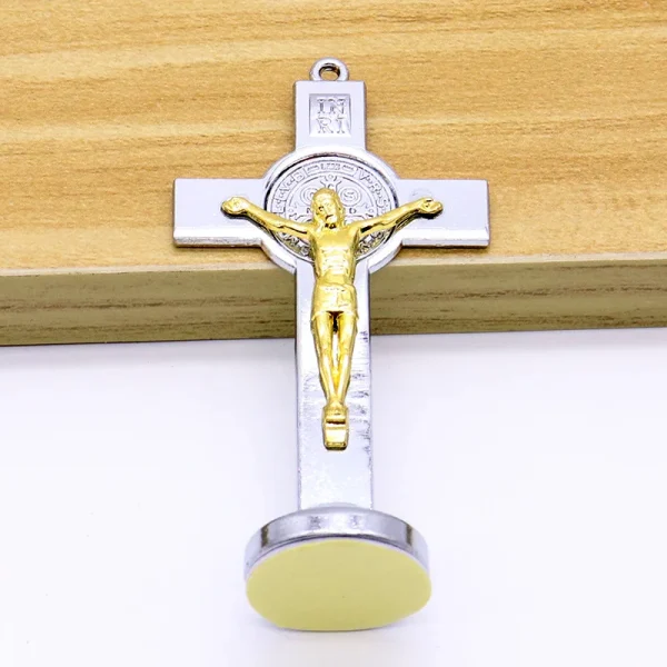 Handheld Creative Metal Jewelry Pendants for Home & Car Wall Decor Color-Preserving Cross-Border Supply Metal Crafts