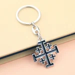 Wholesale Color-Retaining Metal Jewelry Pendant Religious Style Keychain Pendant for Car Hanging Decoration Alloy - Image 2